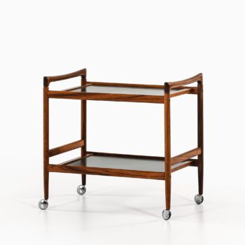 Trolley in rosewood and formica by Dyrlund at Studio Schalling