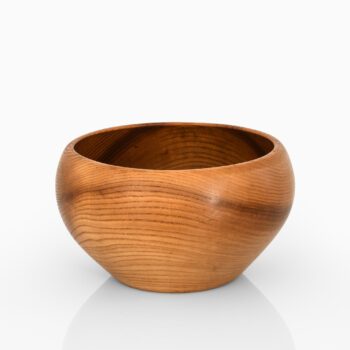 Gösta Israelsson wooden bowl at Studio Schalling