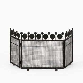 Bertil Vallien fire screen by Boda at Studio Schalling
