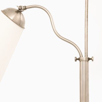 Floor lamp in nickel plated metal at Studio Schalling