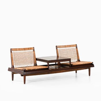 Hans Olsen sofa model 161 in teak at Studio Schalling