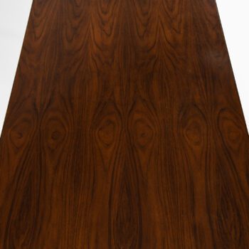 Large dining table in rosewood at Studio Schalling