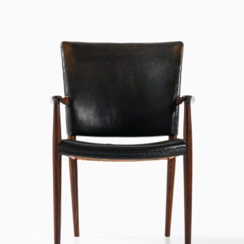 Jacob Kjær armchair in rosewood and leather at Studio Schalling