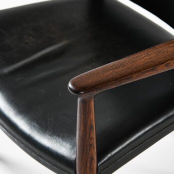 Jacob Kjær armchair in rosewood and leather at Studio Schalling