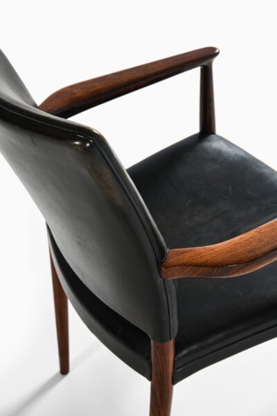 Jacob Kjær armchair in rosewood and leather at Studio Schalling