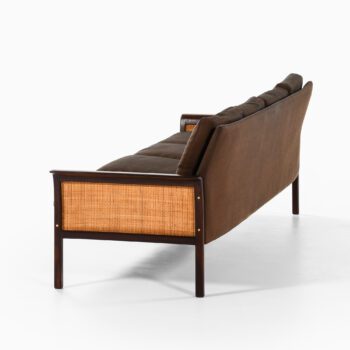 Hans Olsen sofa model 500 in rosewood at Studio Schalling