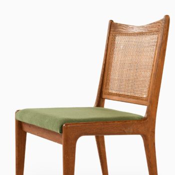 Karl-Erik Ekselius dining chairs in oak at Studio Schalling