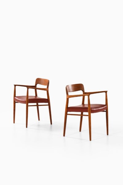 Niels O. Møller armchairs model 57 at Studio Schalling