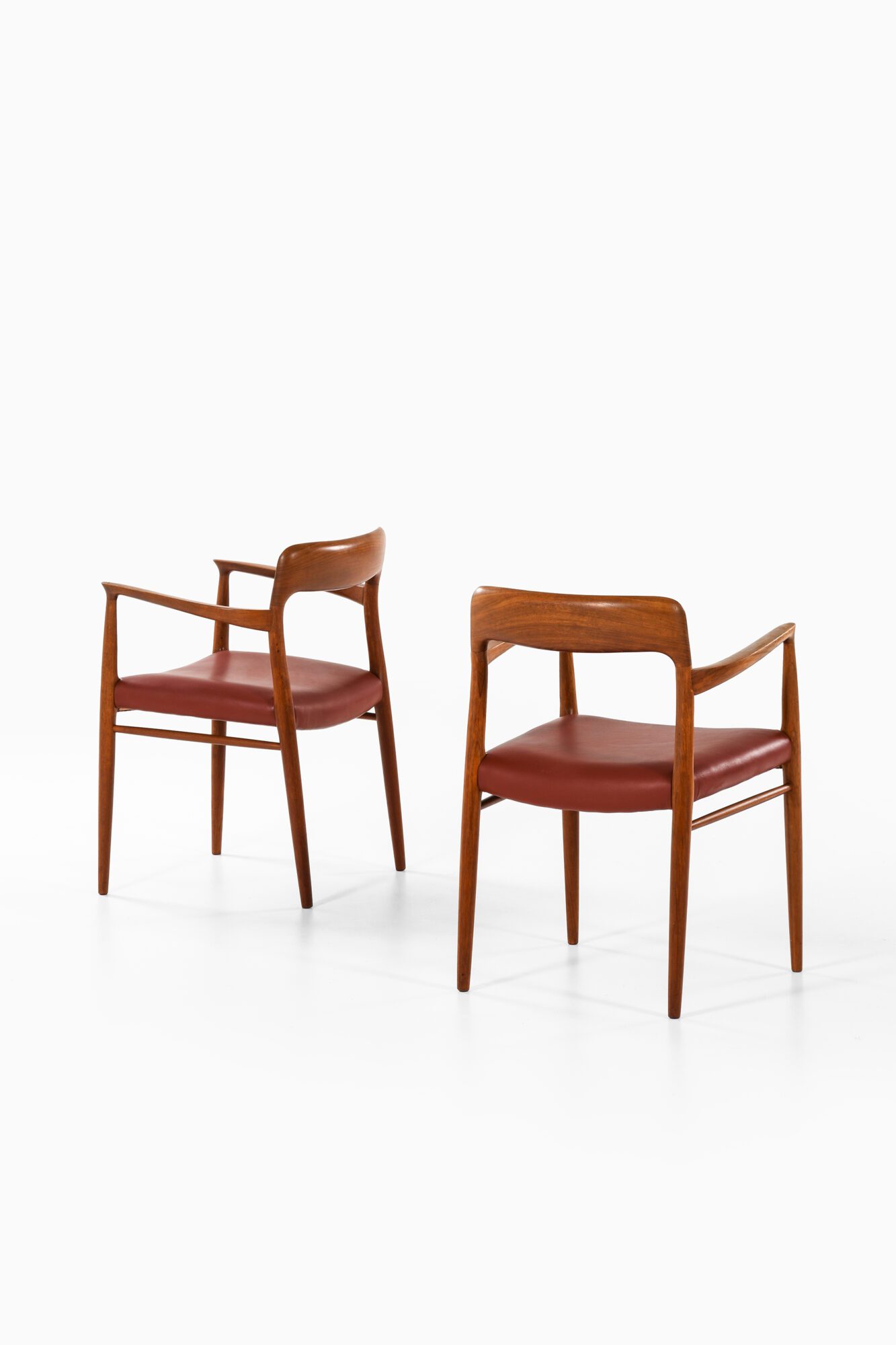 Niels O. Møller armchairs model 57 at Studio Schalling