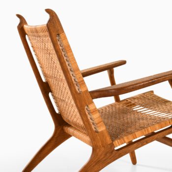 Hans Wegner easy chairs model CH-27 at Studio Schalling