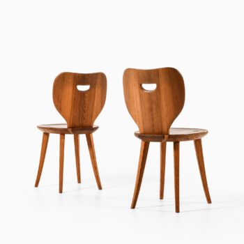 Carl Malmsten dining chairs in pine at Studio Schalling