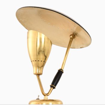 Table lamp in brass produced by Boréns at Studio Schalling