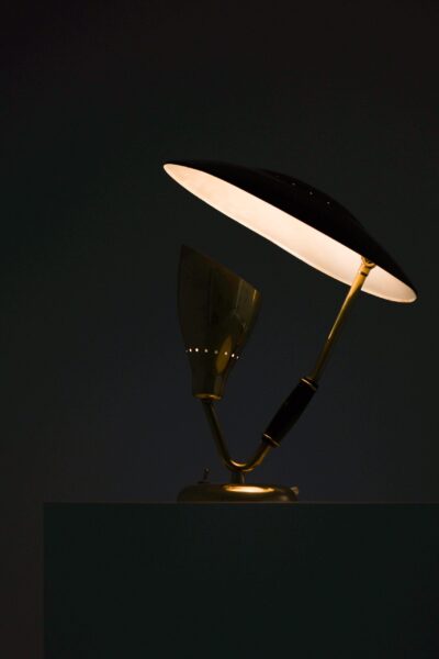 Table lamp in brass produced by Boréns at Studio Schalling