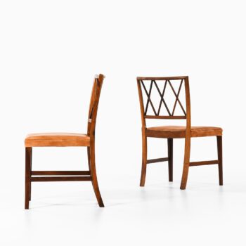 Ole Wanscher dining chairs in rosewood at Studio Schalling