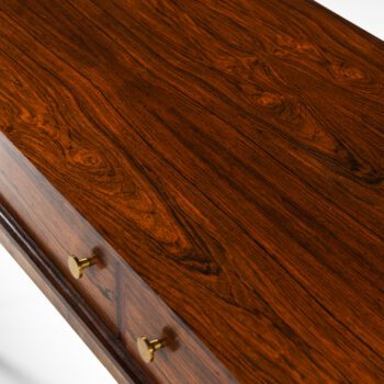 Poul Nørreklit side table in rosewood at Studio Schalling