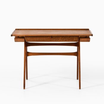Desk in teak and oak by unknown designer at Studio Schalling