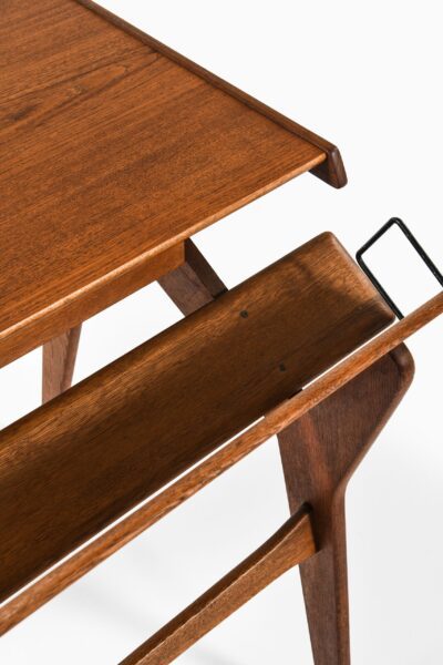 Desk in teak and oak by unknown designer at Studio Schalling