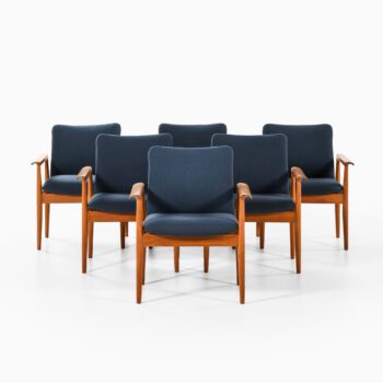 Finn Juhl armchairs model Diplomat at Studio Schalling