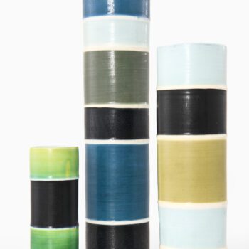 Carl-Harry Stålhane ceramic vases at Studio Schalling
