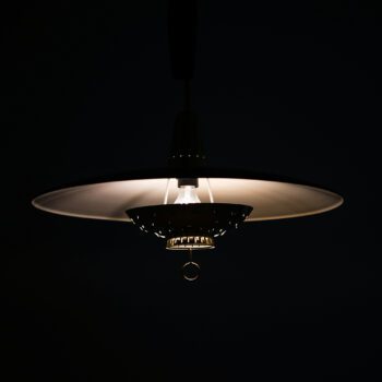 Ceiling lamp in brass by Boréns at Studio Schalling
