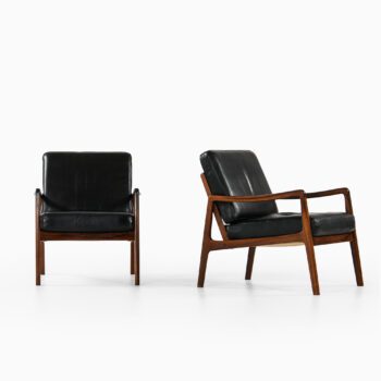 Ole Wanscher easy chairs in rosewood at Studio Schalling