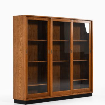 Large cabinet with glass doors at Studio Schalling