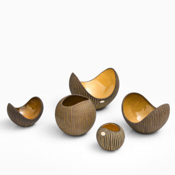 Hjördis Oldfors Kokos ceramic bowls at Studio Schalling