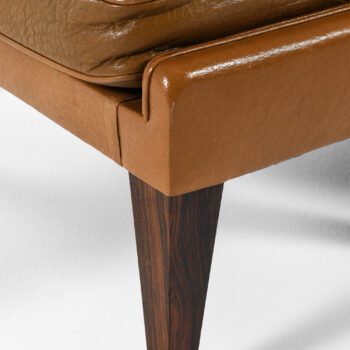 Illum Wikkelsø easy chair and stool model V11 at Studio Schalling