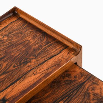 Kurt Østervig nesting tables in rosewood at Studio Schalling