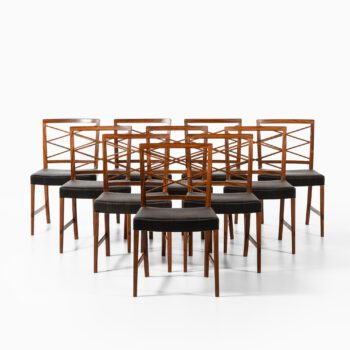 Ole Wanscher dining chairs in rosewood at Studio Schalling