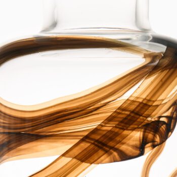 Michael Bang glass vase Tundra at Studio Schalling