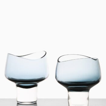 Ernest Gordon glass vases by Åfors at Studio Schalling