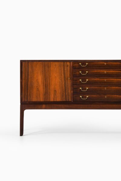 Ole Wanscher sideboard in rosewood and brass at Studio Schalling