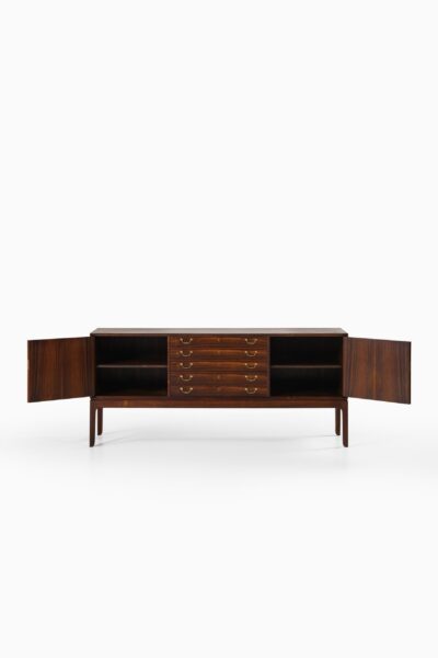 Ole Wanscher sideboard in rosewood and brass at Studio Schalling