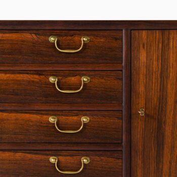 Ole Wanscher sideboard in rosewood and brass at Studio Schalling