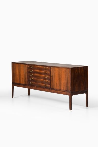 Ole Wanscher sideboard in rosewood and brass at Studio Schalling