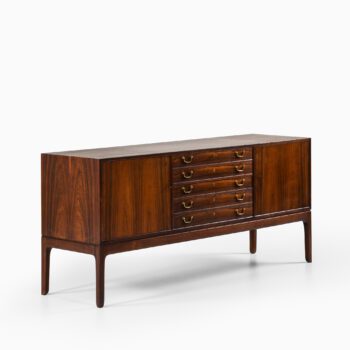 Ole Wanscher sideboard in rosewood and brass at Studio Schalling