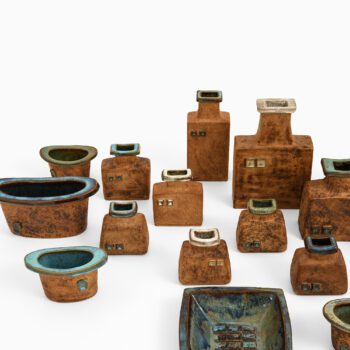 Curt-Magnus Addin ceramic vases at Studio Schalling