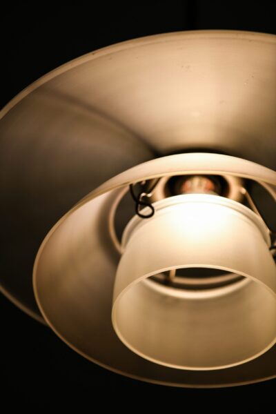 Poul Henningsen ceiling lamp model PH-4/4 at Studio Schalling