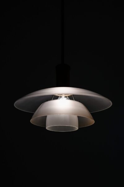 Poul Henningsen ceiling lamp model PH-4/4 at Studio Schalling