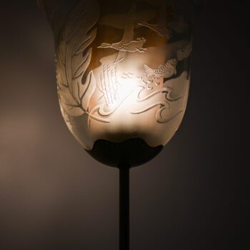 Bo Notini floor lamp model by Glössner & Co at Studio Schalling