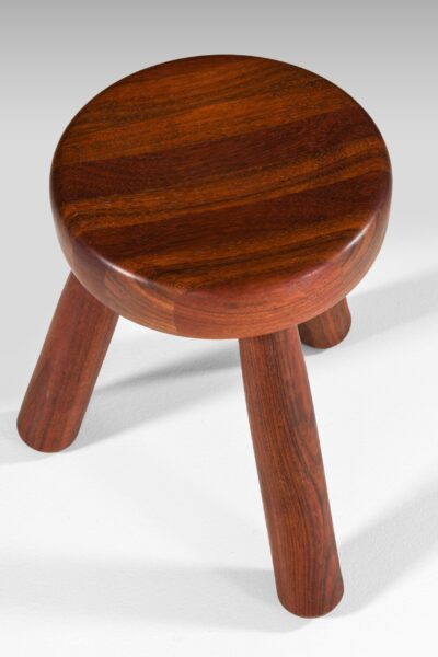 Ingvar Hildingsson stool in jatoba wood at Studio Schalling