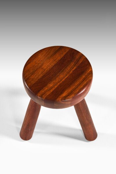 Ingvar Hildingsson stool in jatoba wood at Studio Schalling