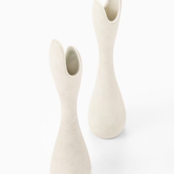 Gunnar Nylund ceramic vases model Caolina at Studio Schalling