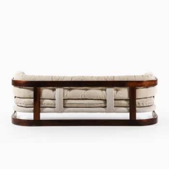 Lennart Bender sofa in rosewood and velvet at Studio Schalling