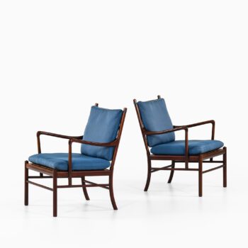 Ole Wanscher easy chairs model Colonial at Studio Schalling