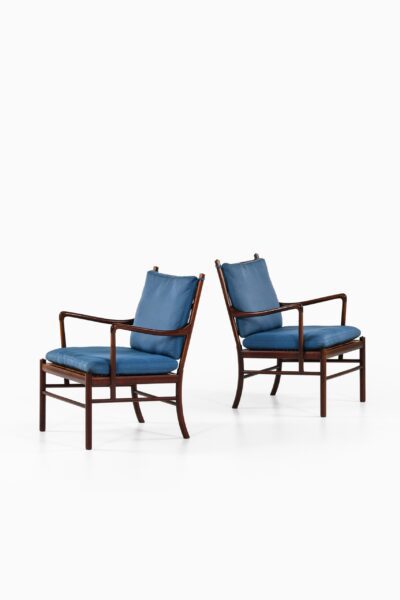 Ole Wanscher easy chairs model Colonial at Studio Schalling