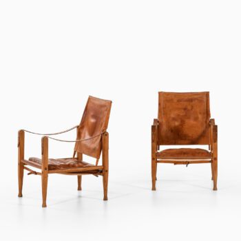 Kaare Klint easy chairs by Rud Rasmussen at Studio Schalling