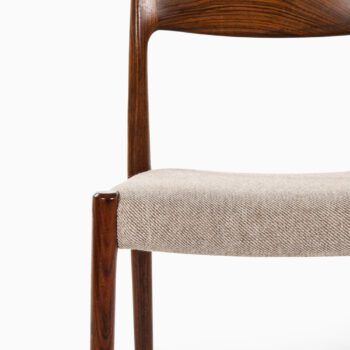 Niels O. Møller dining chairs model 77 at Studio Schalling