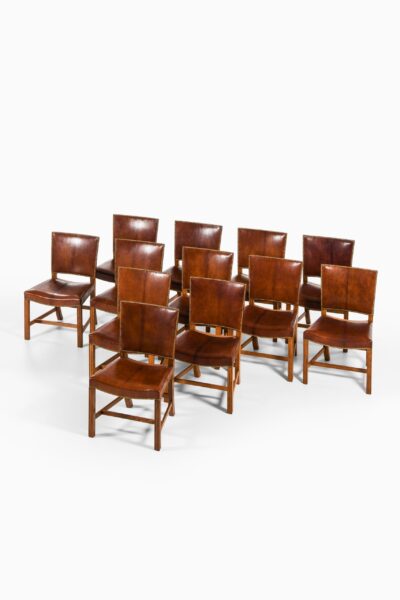 Kaare Klint dining chairs by Rud. Rasmussen at Studio Schalling